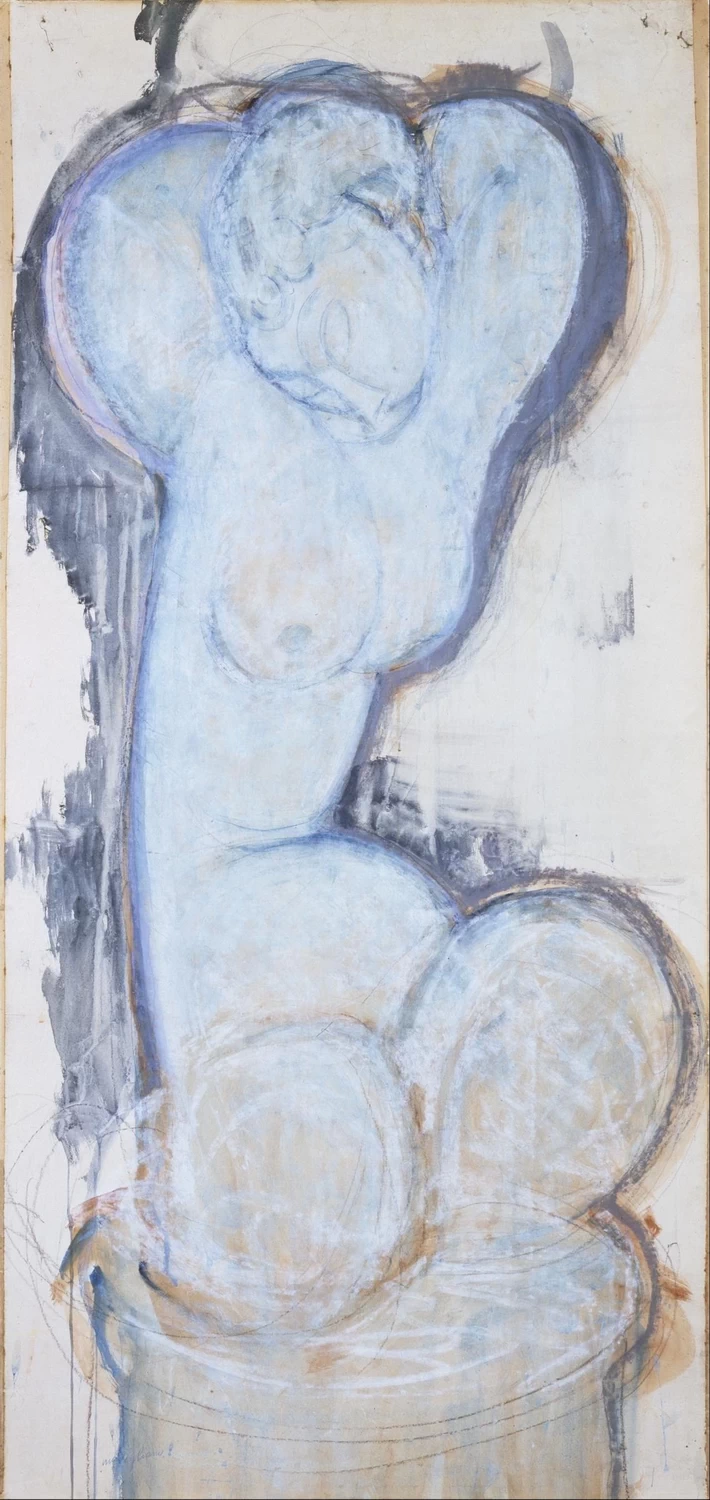 Amedeo Modigliani - 264, Cariatide, Museum of Fine Arts, Houston